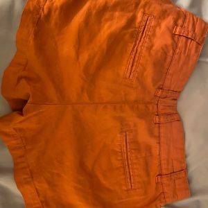 Orange shorts